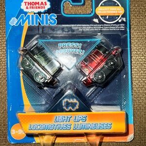 Thomas & Friends Minis Light-Up Locomotives - Red and Green